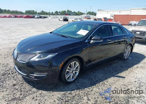 2014 Lincoln Mkz Hybrid from USA, damaged, VIN 3LN6L2LU9ER829681